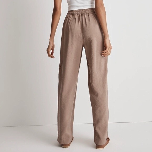Madewell Straight Cargo Pants in Softdrape Mid Rise XXS NWT - Picture 3 of 12